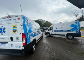 Saúde de Sapiranga recebe duas novas ambulâncias para a frota