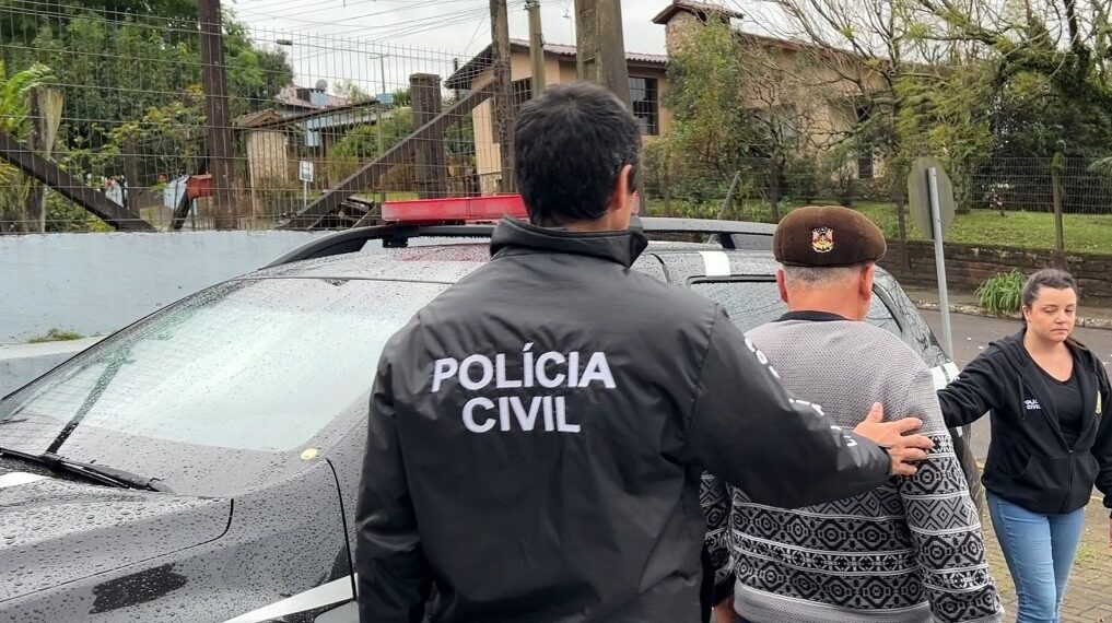 Idoso de 70 anos que matou primos é preso pela Polícia Civil de Nova Hartz