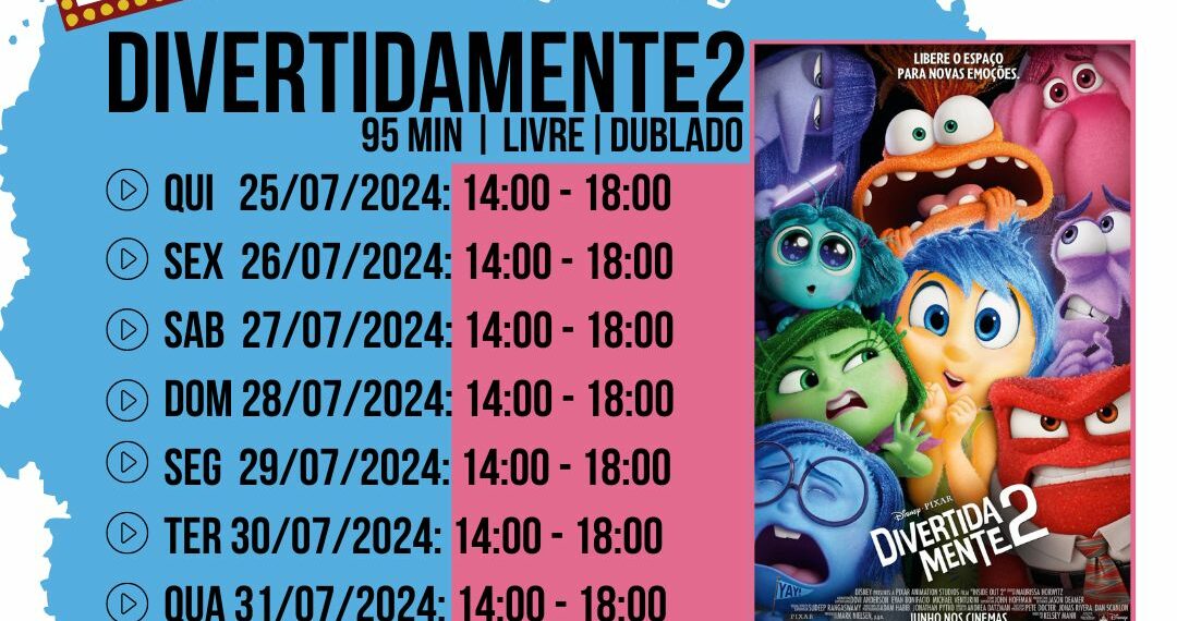 Sucessos de bilheteria animam o recesso escolar no Cinema do Cei em Campo Bom