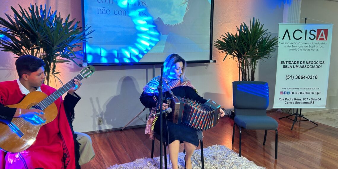 Acisa Sapiranga promove evento com a presença de Marianita Ortaça