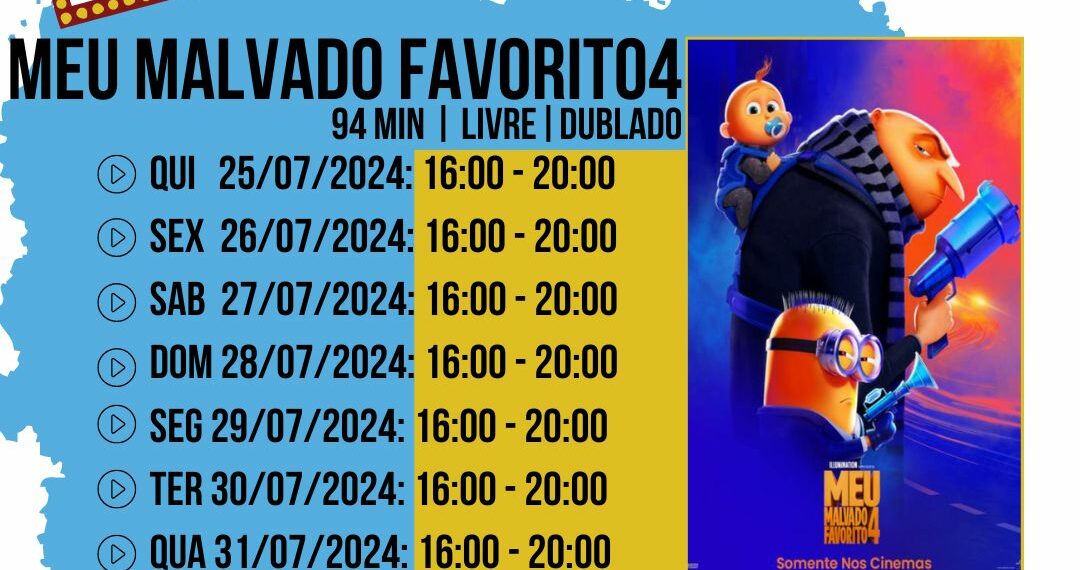 Sucessos de bilheteria animam o recesso escolar no Cinema do Cei em Campo Bom