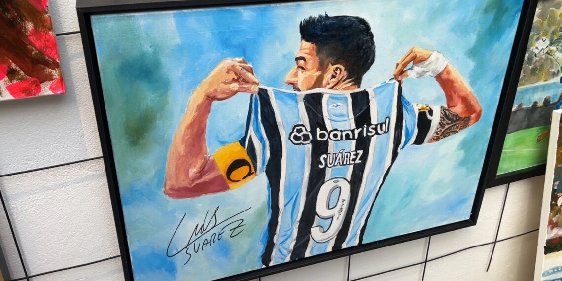 Sapiranguense Mauro Vila Real é nomeado artista oficial do Grêmio