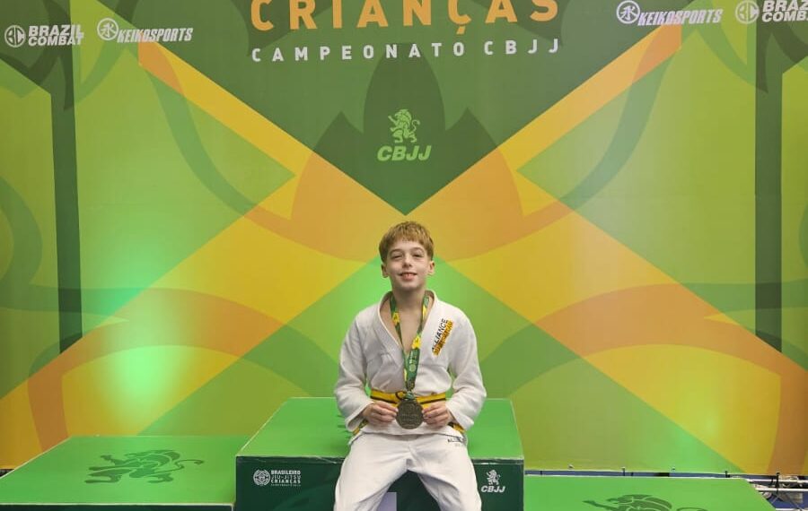 Equipe de Jiu-Jitsu de Sapiranga é destaque em Campeonato Brasileiro Kids
