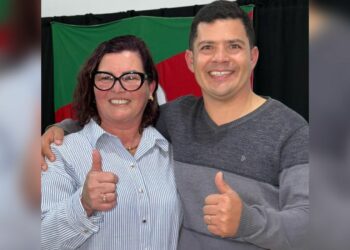 Oséas Garcia (PL) terá Janice Machado (MDB) como candidata a vice-prefeita em Araricá