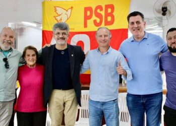 Victor Souza (PCdoB) terá Ademir Benetti (PSB) como candidato a vice-prefeito em Campo Bom