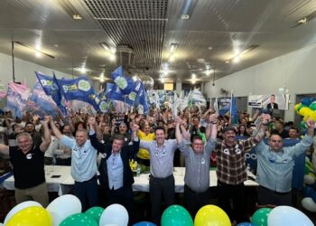 Convenção oficializa candidatura de Faisal Karam e Alex Dias à Prefeitura de Campo Bom