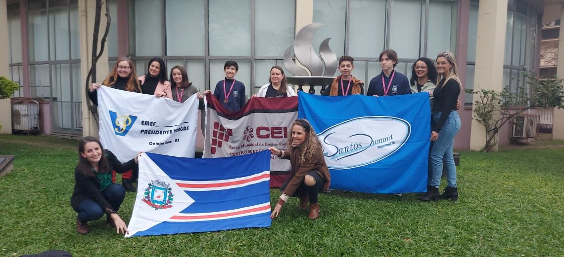Quatro estudantes de Campo Bom recebem medalha de bronze na 18ª OBMEP