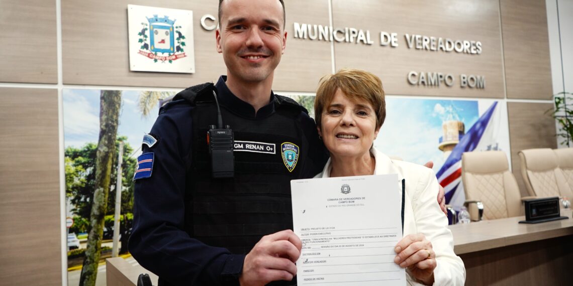 Guarda Municipal de Campo Bom conta com patrulhamento de proteção a mulheres vítimas de violência