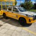Caminhão tomba às margens da RS-239, em Campo Bom