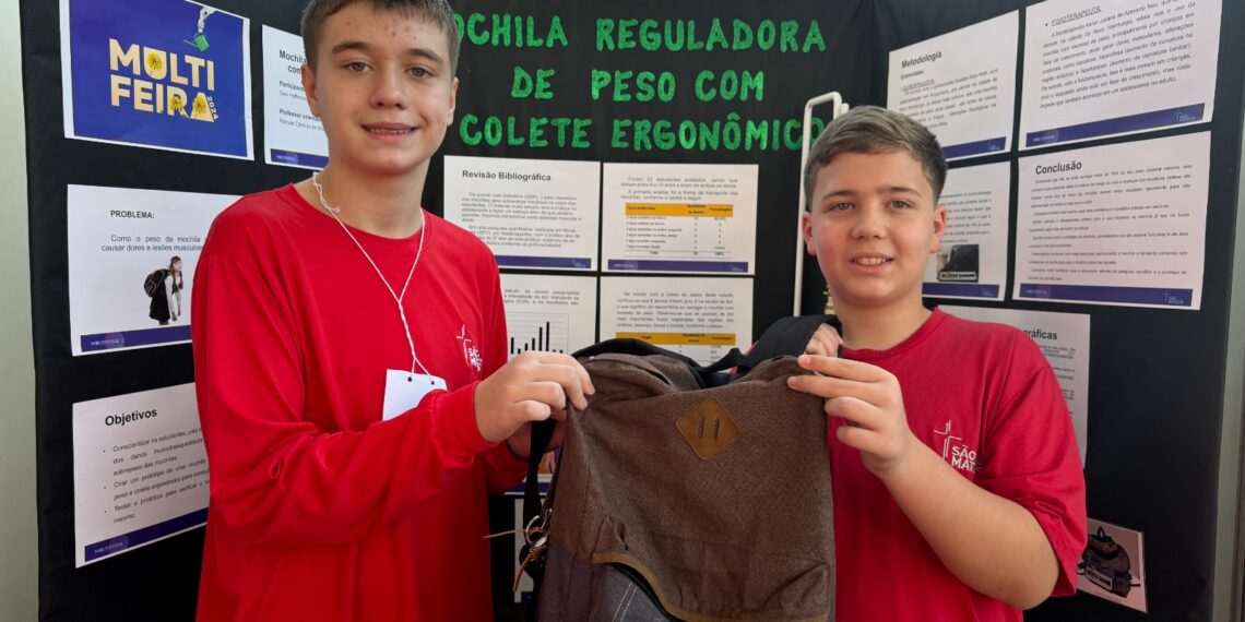 Pesquisa científica é destaque na Multifeira da Escola São Mateus