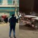 Carro destrói parte de rótula após acidente de trânsito em Sapiranga