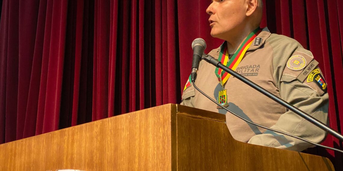 Brigada Militar celebra aniversário do 32º Batalhão de Polícia Militar, em Sapiranga