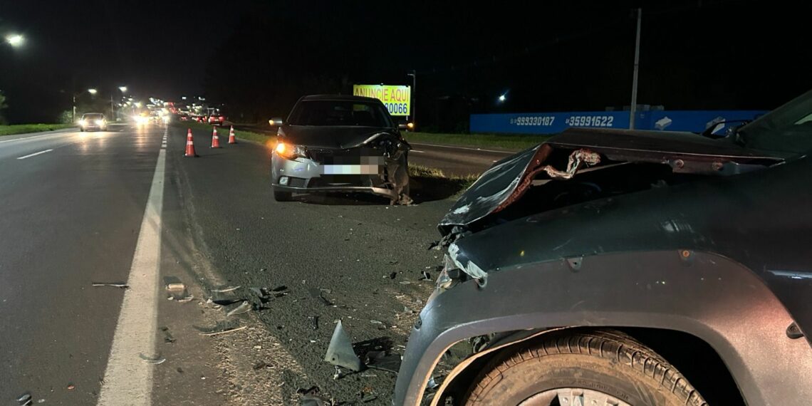 Comando Rodoviário registra colisão na ERS-239, em Sapiranga