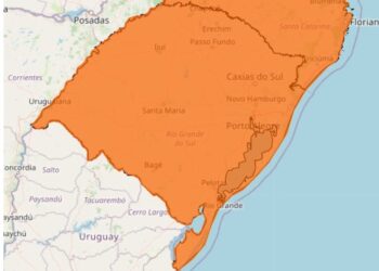 Onda de frio atinge o RS e alerta laranja é emitido pelo Inmet