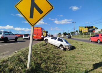 Colisão é registrada na RS-239 em Sapiranga