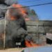 Incêndio de grandes proporções atinge prédio industrial em Sapiranga