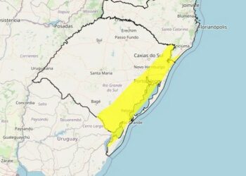 Inmet alerta para vendavais e risco de queda de árvores no RS