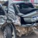 Motorista sobrevive após acidente entre dois carros e um caminhão na RS-239, em Araricá