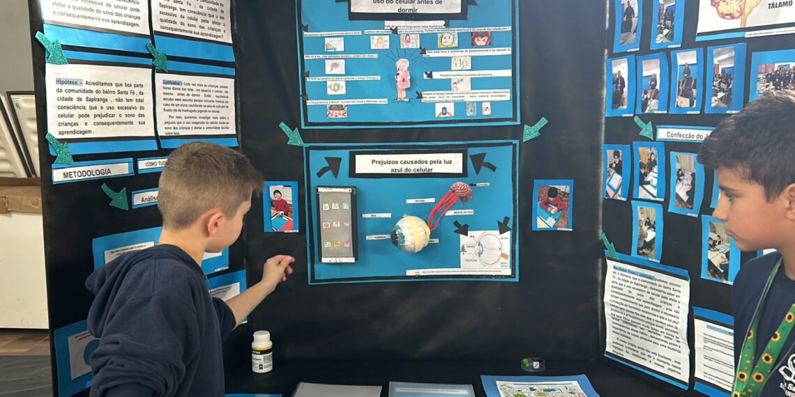 ‘Celular ligado: sono prejudicado’ é o tema de projeto de pesquisa de estudantes na Femint de Sapiranga