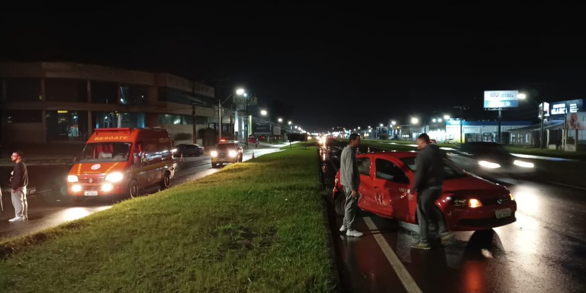 Uma pessoa fica ferida em acidente na RS-239 em Sapiranga