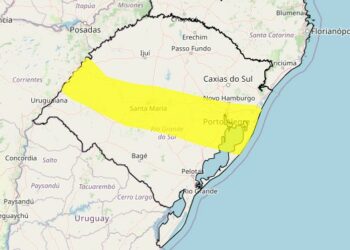 Inmet emite alerta de tempestade e onda de calor para o Rio Grande do Sul