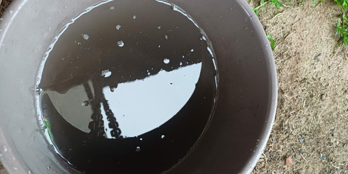 Chuva preta atinge a região