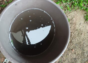 Chuva preta atinge a região
