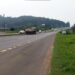 Engavetamento entre duas motos e um carro na RS-239, em Campo Bom