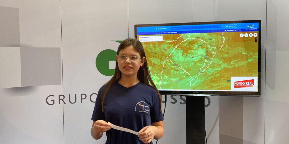 Estudantes da região conhecem as instalações da sede do Grupo Repercussão e participam de oficinas