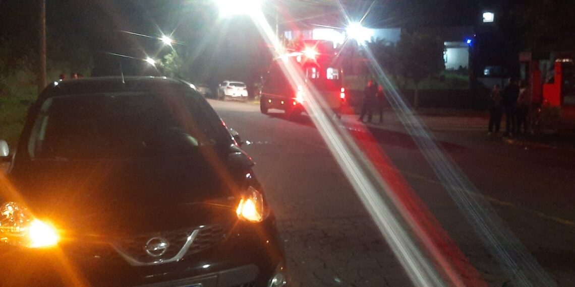 Motociclista fica ferido em colisão com carro em Sapiranga