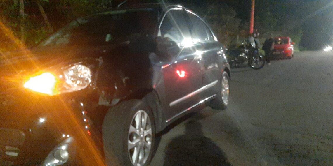 Motociclista fica ferido em colisão com carro em Sapiranga
