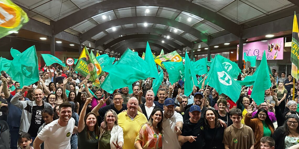 Eleitores escolhem Neri Chicatto e dr. Juliano Borges para dirigirem a Nova Hartz do futuro