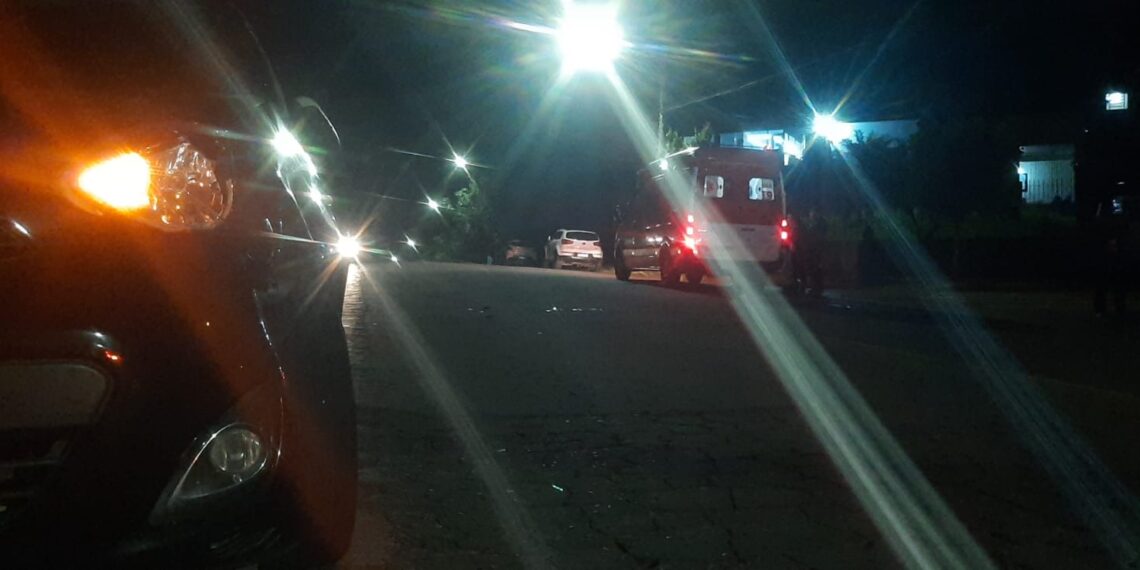 Motociclista fica ferido em colisão com carro em Sapiranga