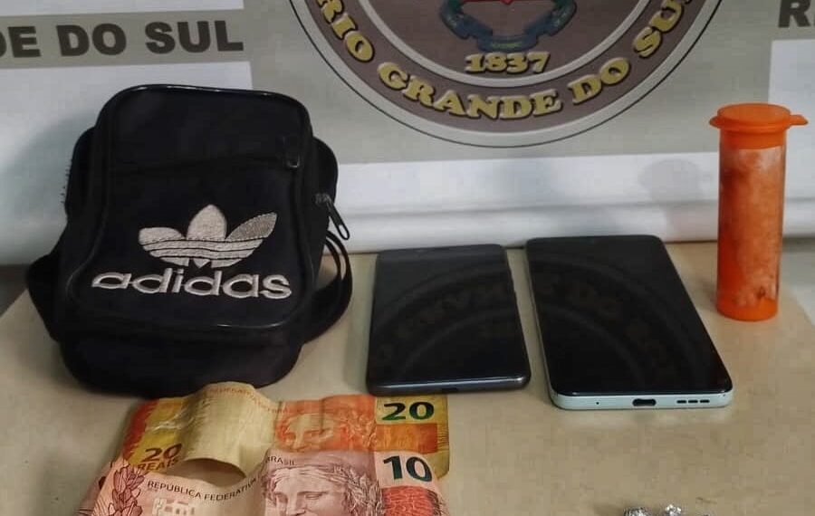 Dois menores apreendidos e dois adultos presos por tráfico em Sapiranga