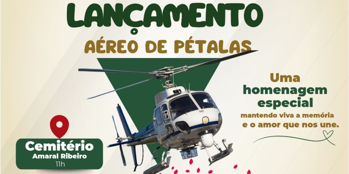 Funerária Rost realiza homenagem no Dia de Finados com chuva de pétalas