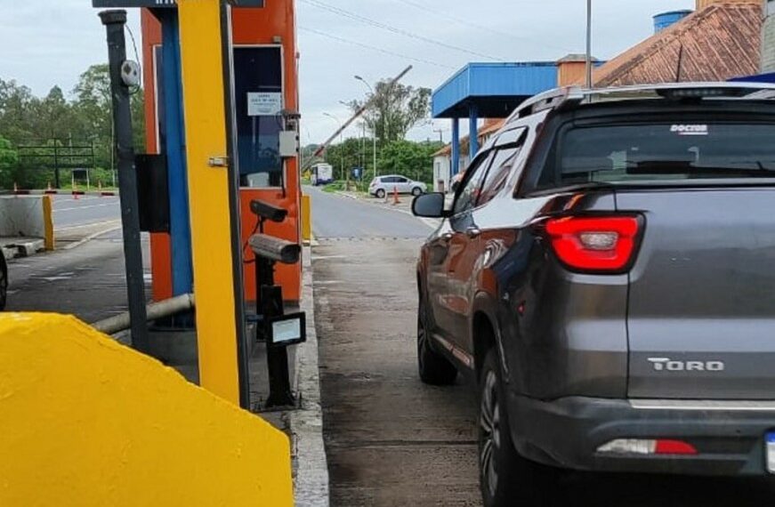 Praças de pedágio da EGR adotam sistema de reconhecimento de placas