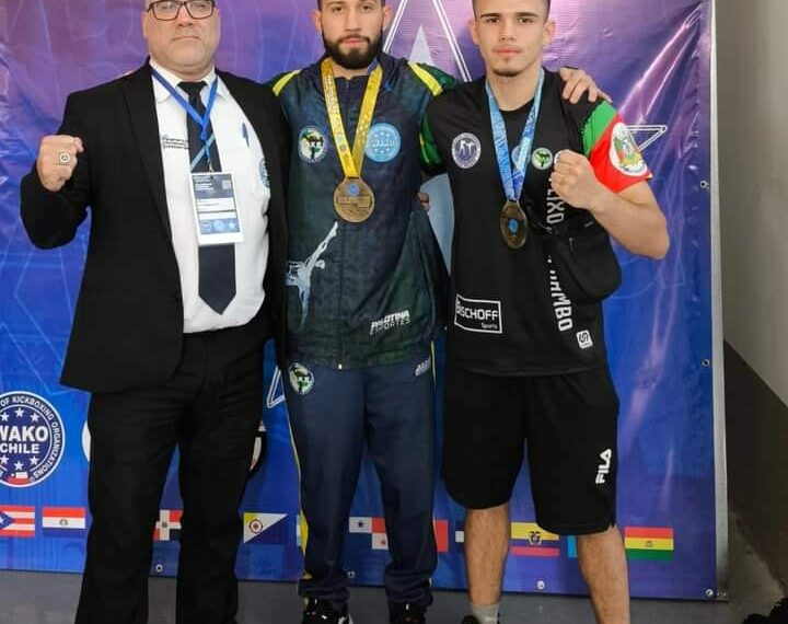 Sapiranga conquista dois ouros em campeonato continental de Kickboxing