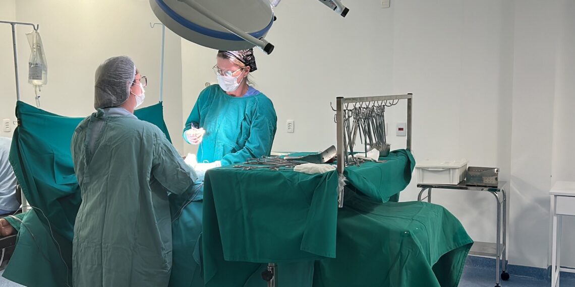 Centro Cirúrgico do Hospital Sapiranga em expansão para ampliar atendimentos
