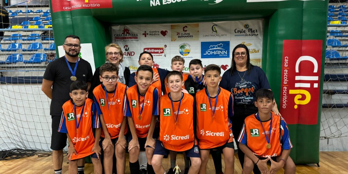 Copa Repercussão na Escola de Futsal SICREDI/CLIP define seus campeões ao fim da etapa de Campo Bom