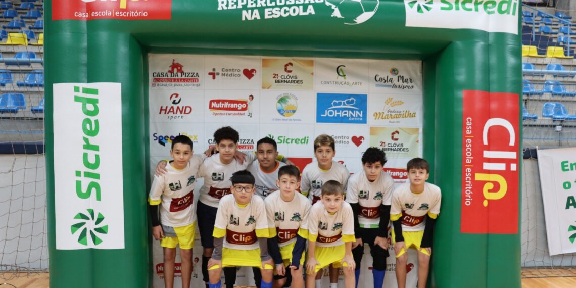 Copa Repercussão na Escola de Futsal SICREDI/CLIP define seus campeões ao fim da etapa de Campo Bom