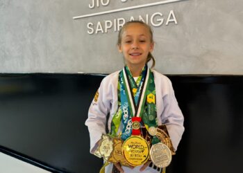 Larissa Jobim, de Sapiranga, vence Campeonato Mundial de Jiu-Jitsu