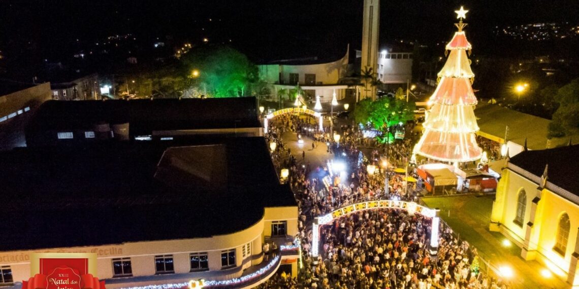 Natal dos Anjos volta a brilhar para toda a região a partir do dia 14 de novembro, em Dois Irmãos