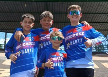 Pilotos do Clube 19 de Julho brilham no Grand Nacional Brasileiro de Bicicross em Paulínia