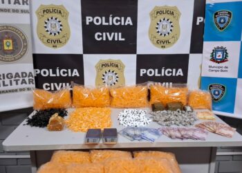 Operação conjunta das forças de segurança pública de Campo Bom resulta em cinco prisões