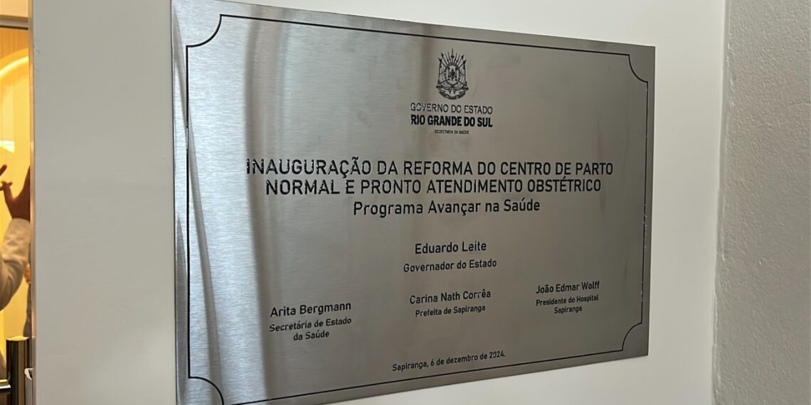 Assistência às mulheres; Hospital Sapiranga inaugura Centro de Parto Normal e Pronto Atendimento Obstétrico