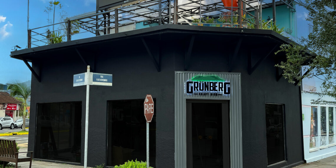 Cervejaria Grünberg Craft Bier inaugura loja no Centro de Sapiranga