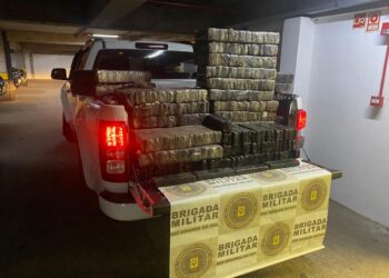 Droga que seria distribuída na região é apreendida pela Brigada Militar em Portão