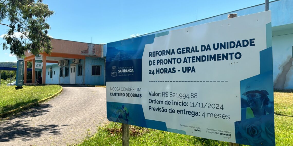Reforma e qualificação da UPA 24h seguem e atendimentos do local são transferidos para a Unidade de Saúde Central