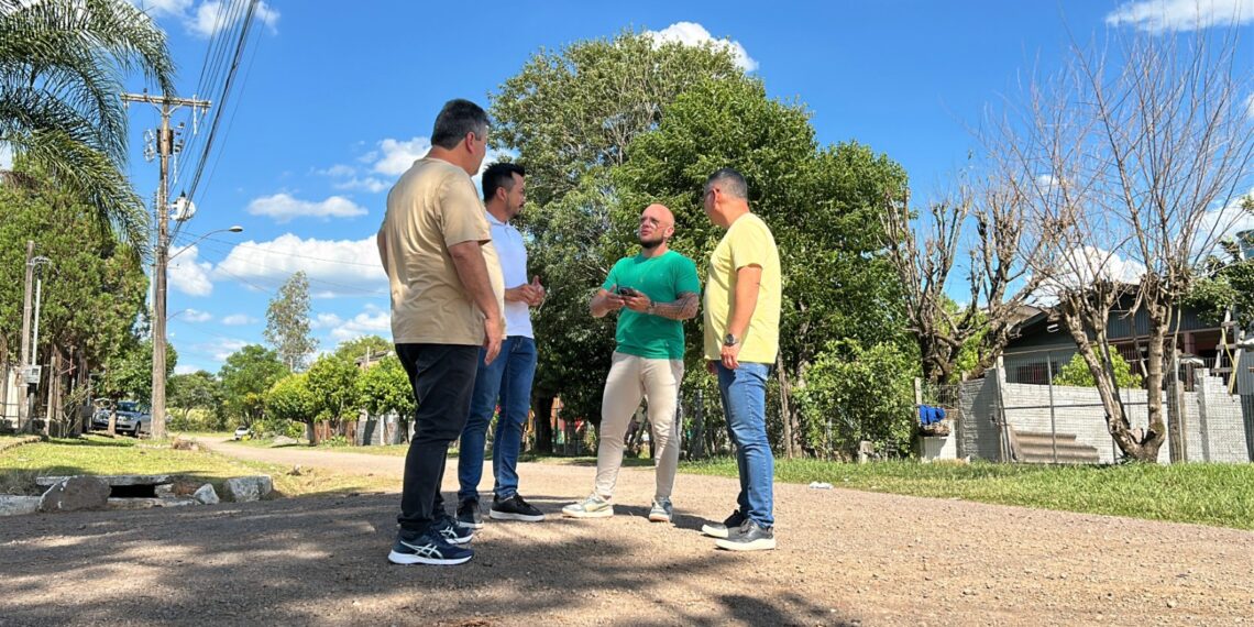 Nova Hartz inicia pavimentações nos bairros Primavera e Campo Vicente