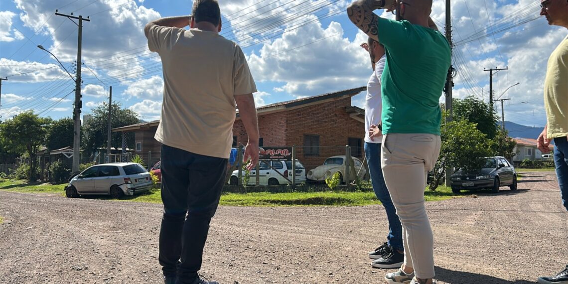 Nova Hartz inicia pavimentações nos bairros Primavera e Campo Vicente